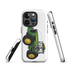 The Tractor Mugs Store iPhone 15 Pro John Deere 8200 | MagSafe® tough case for iPhone® Quality Farmers Merch