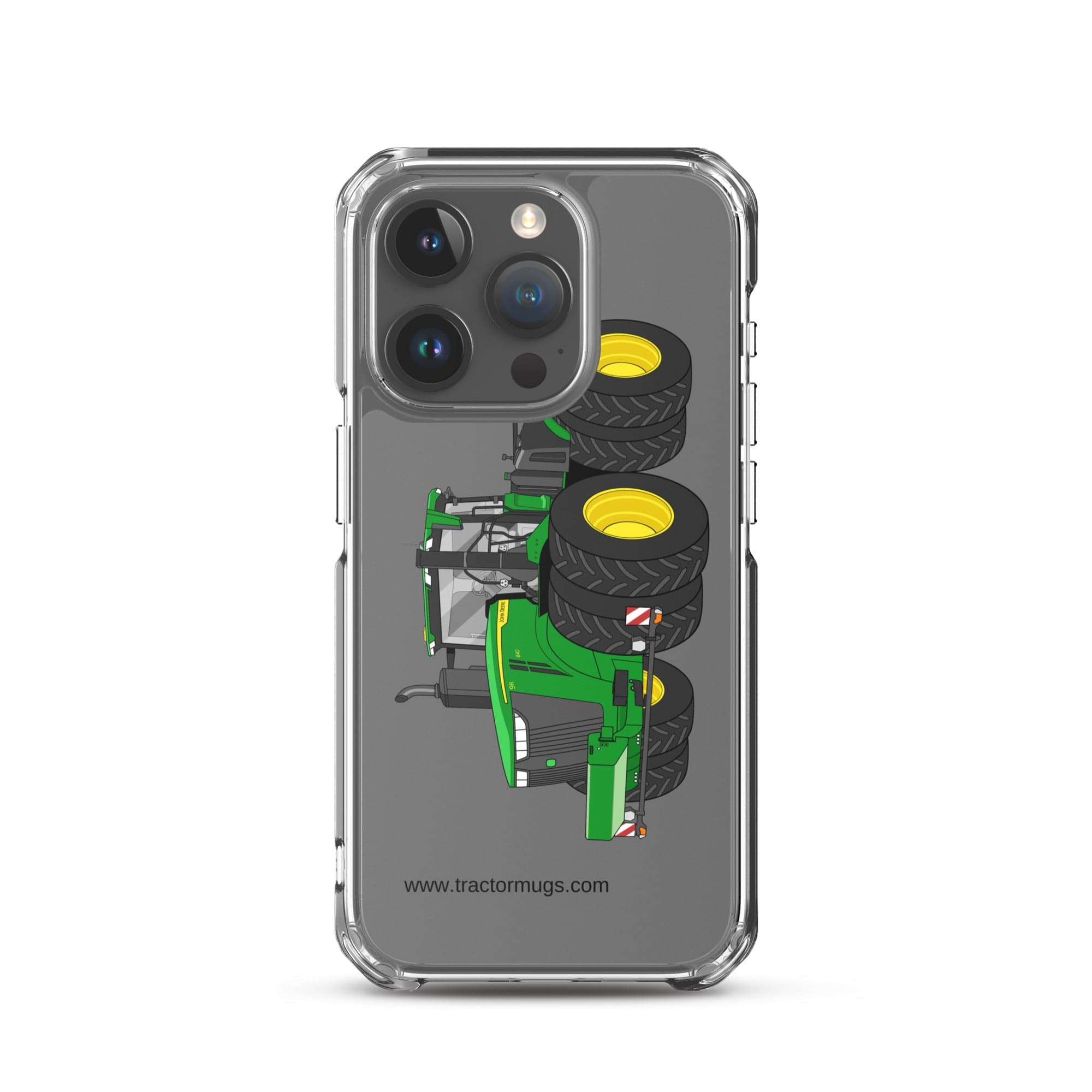 The Tractor Mugs Store iPhone 15 Pro John Deere 9R 640 | Clear Case for iPhone® Quality Farmers Merch