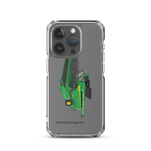 The Tractor Mugs Store iPhone 15 Pro John Deere X9 1100 Combine | Clear Case for iPhone® Quality Farmers Merch