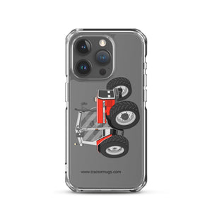 The Tractor Mugs Store iPhone 15 Pro Massey Ferguson 3075 |  Clear Case for iPhone® Quality Farmers Merch