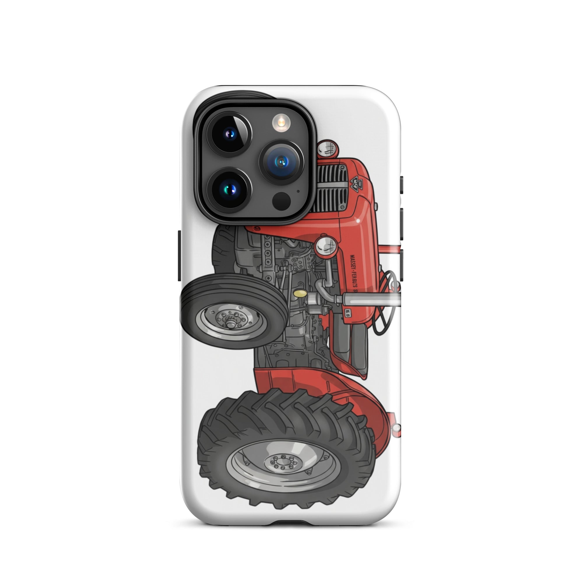 The Tractor Mugs Store iPhone 15 Pro Massey Ferguson 35X | Tough Case for iPhone® Quality Farmers Merch