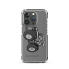 The Tractor Mugs Store iPhone 15 Pro Massey Ferguson 7726S Black Beauty | Clear Case for iPhone® Quality Farmers Merch