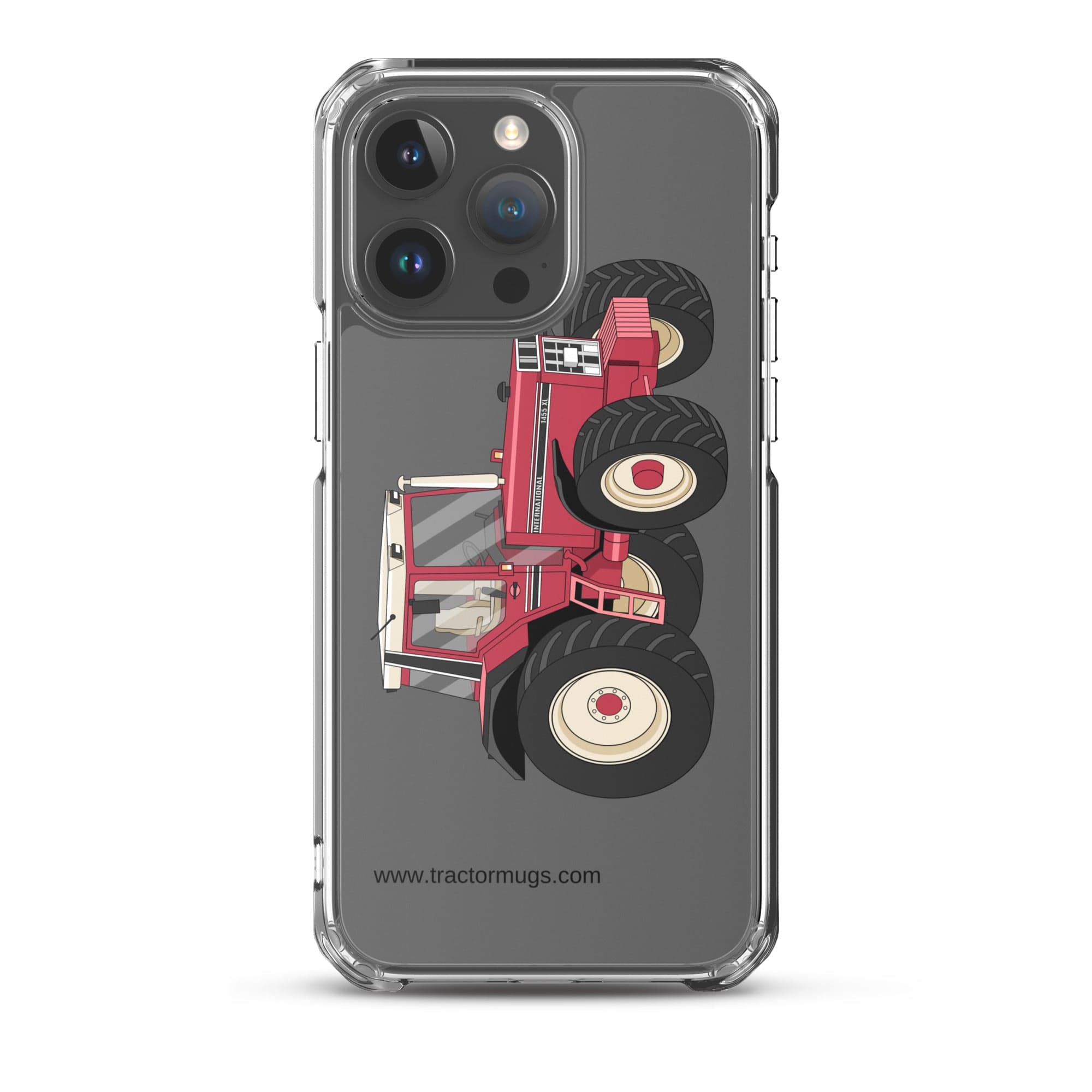 The Tractor Mugs Store iPhone 15 Pro Max Case International 1455 XL | Clear Case for iPhone® Quality Farmers Merch