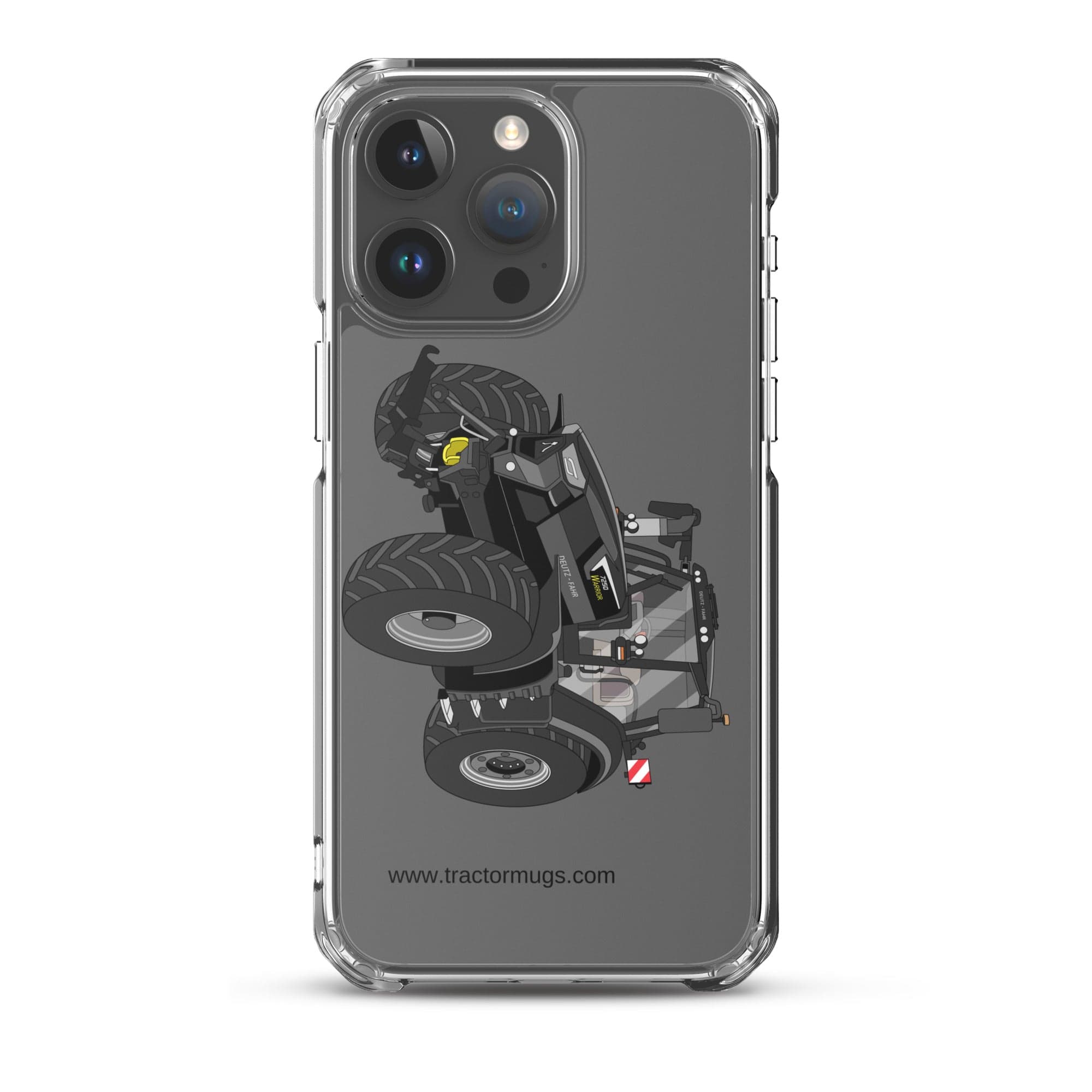 The Tractor Mugs Store iPhone 15 Pro Max Deutz-Fahr 7250 TTV Warrior Edition | Clear Case for iPhone® Quality Farmers Merch