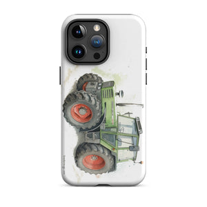 The Tractor Mugs Store iPhone 15 Pro Max Fendt 308 LSA 4WD Watercolor | Tough Case for iPhone® Quality Farmers Merch