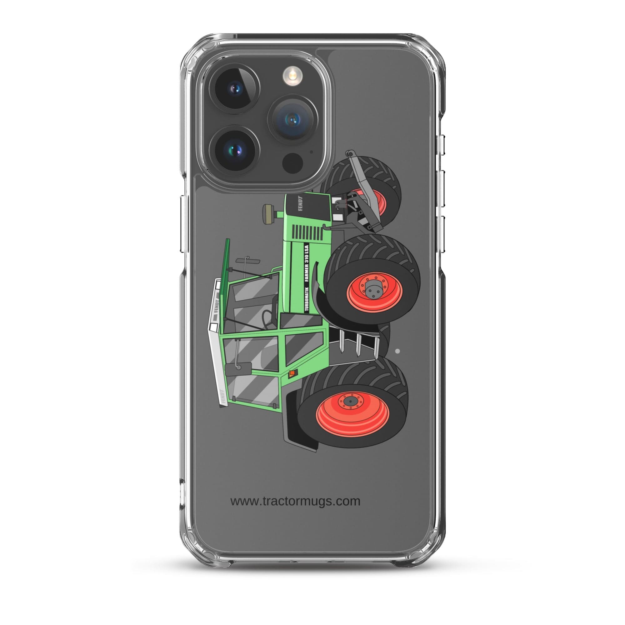 The Tractor Mugs Store iPhone 15 Pro Max Fendt 310 LSA  |  Clear Case for iPhone® Quality Farmers Merch