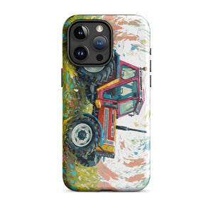 The Tractor Mugs Store iPhone 15 Pro Max FIAT 90-90 DT Splash Art | Tough Case for iPhone® Quality Farmers Merch