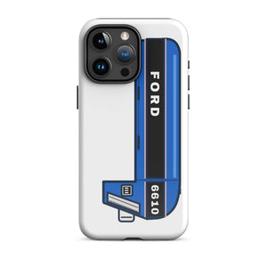 The Tractor Mugs Store iPhone 15 Pro Max Ford 6610 Bonnet Series | Tough Case for iPhone® Quality Farmers Merch