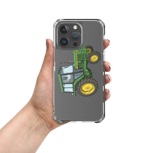 The Tractor Mugs Store iPhone 15 Pro Max John Deere 3020 | Clear Case for iPhone® Quality Farmers Merch