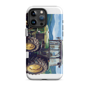 The Tractor Mugs Store iPhone 15 Pro Max John Deere 3050 | Splash Art Tough Case for iPhone® Quality Farmers Merch