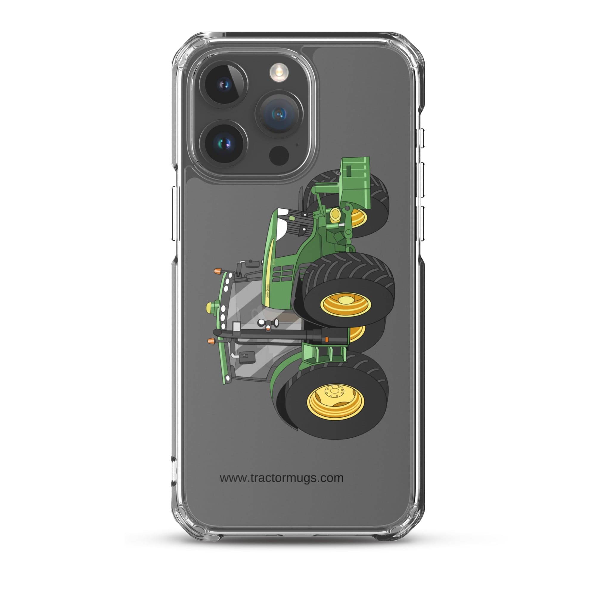 The Tractor Mugs Store iPhone 15 Pro Max John Deere 6125 R | Clear Case for iPhone® Quality Farmers Merch