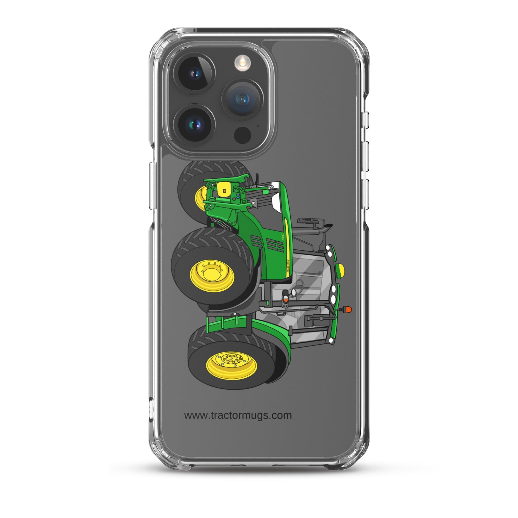 The Tractor Mugs Store iPhone 15 Pro Max John Deere 6155 M | Clear Case for iPhone® Quality Farmers Merch