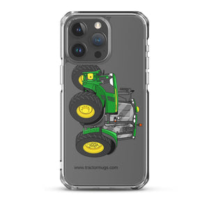 The Tractor Mugs Store iPhone 15 Pro Max John Deere 6155 M | Clear Case for iPhone® Quality Farmers Merch