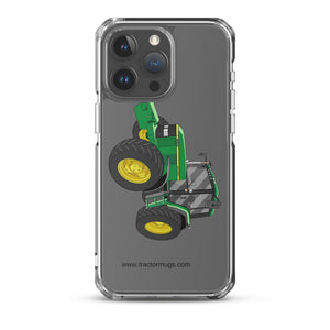 The Tractor Mugs Store iPhone 15 Pro Max John Deere 6900  |  Clear Case for iPhone® Quality Farmers Merch