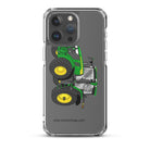 The Tractor Mugs Store iPhone 15 Pro Max John Deere 7R 350 Aut Power | Clear Case for iPhone® Quality Farmers Merch