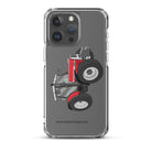 The Tractor Mugs Store iPhone 15 Pro Max Massey Ferguson 6180 | Clear Case for iPhone® Quality Farmers Merch