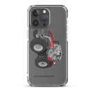 The Tractor Mugs Store iPhone 15 Pro Max Massey Ferguson 9X | Clear Case for iPhone® Quality Farmers Merch