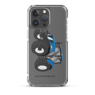 The Tractor Mugs Store iPhone 15 Pro Max New Holland The 7040-1 | Clear Case for iPhone® Quality Farmers Merch