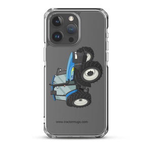 The Tractor Mugs Store iPhone 15 Pro Max New Holland TM 140 | Clear Case for iPhone® Quality Farmers Merch