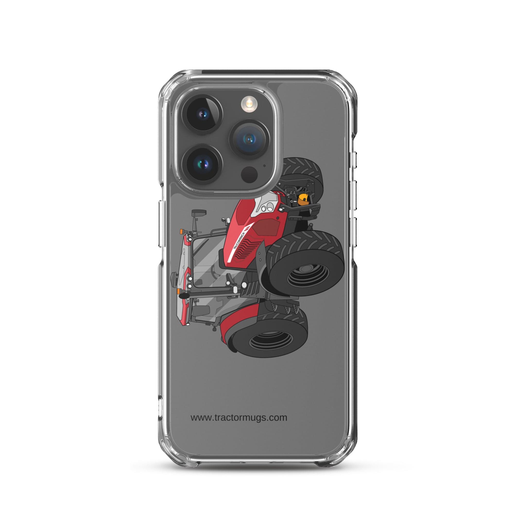 The Tractor Mugs Store iPhone 15 Pro McCormick X6 Vt Drive | Clear Case for iPhone® Quality Farmers Merch