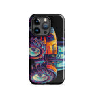 The Tractor Mugs Store iPhone 15 Pro Renault Atles 926 | Splash Art Tough Case for iPhone® Quality Farmers Merch