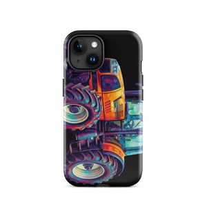 The Tractor Mugs Store iPhone 15 Renault Atles 926 | Splash Art Tough Case for iPhone® Quality Farmers Merch