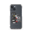 The Tractor Mugs Store iPhone 15 Steyr 4120 Plus | Clear Case for iPhone® Quality Farmers Merch