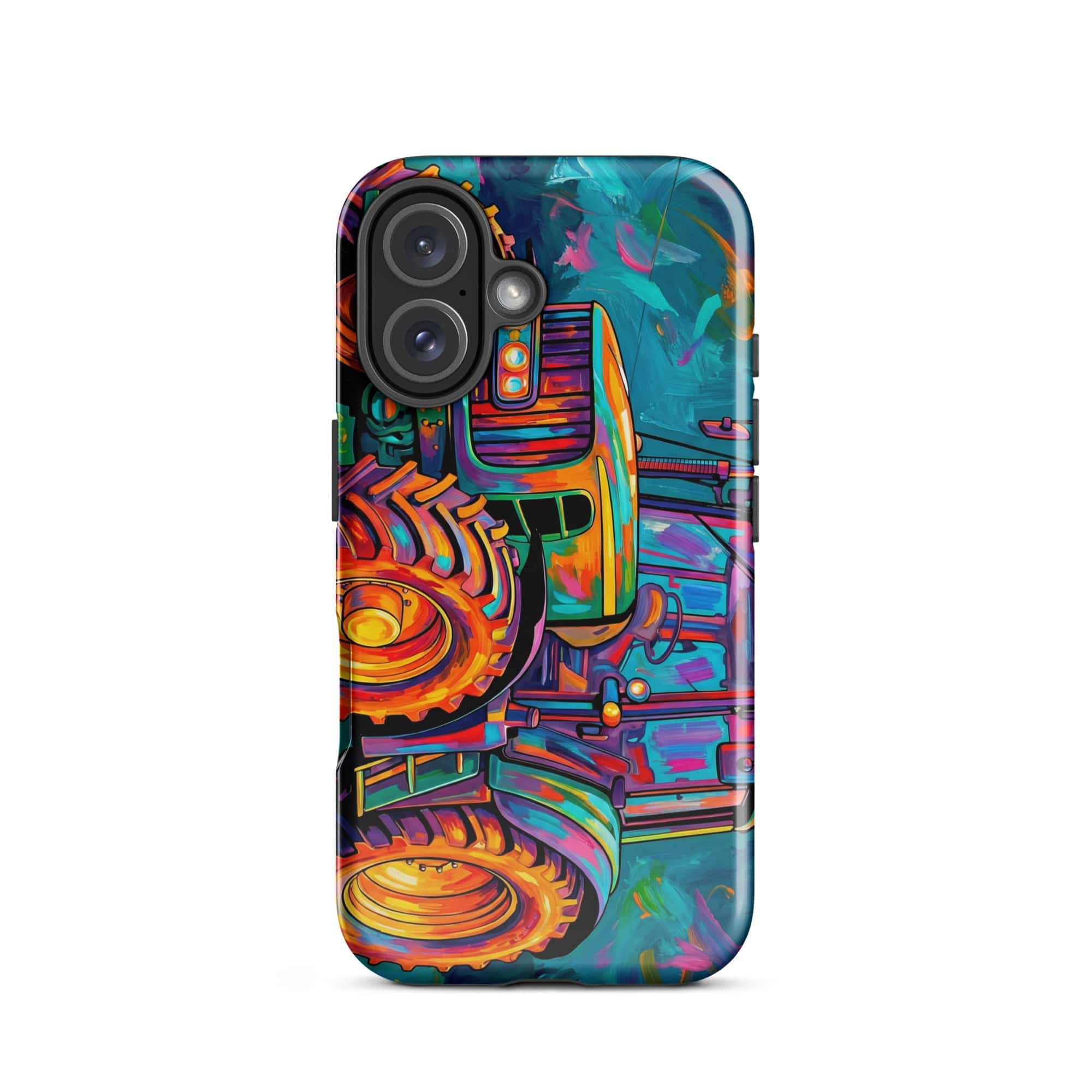 The Tractor Mugs Store iPhone 16 John Deere 6930 | Splash Art Tough Case for iPhone® Quality Farmers Merch