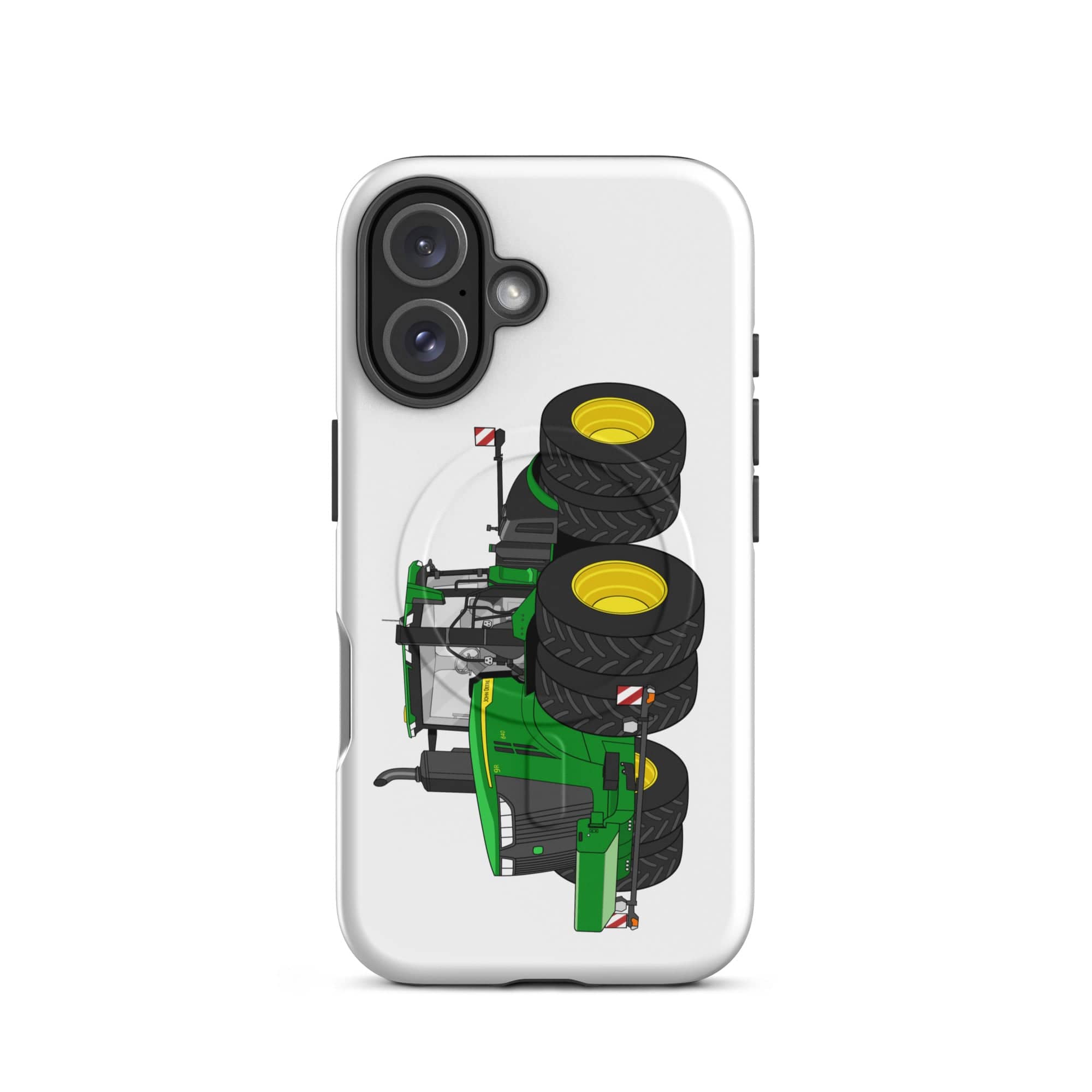 The Tractor Mugs Store iPhone 16 John Deere 9R 640 | MagSafe® tough case for iPhone® Quality Farmers Merch