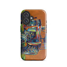 The Tractor Mugs Store iPhone 16 Massey Ferguson 168 | Splash Art Tough Case for iPhone® Quality Farmers Merch