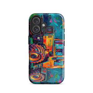 The Tractor Mugs Store iPhone 16 MB TRAC 1100 | Splash Art Tough Case for iPhone® Quality Farmers Merch