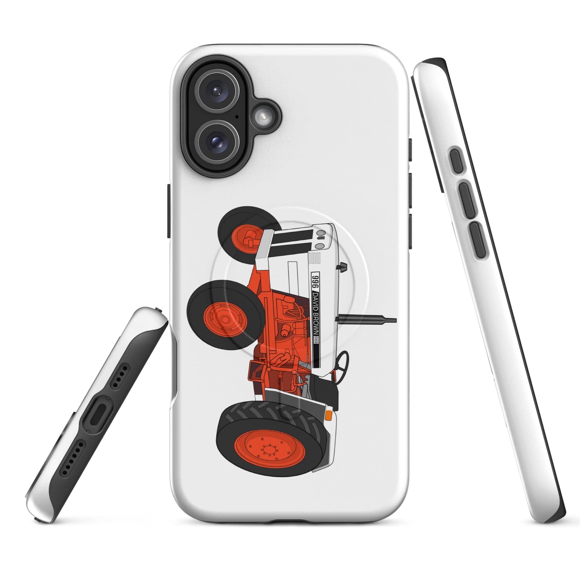 The Tractor Mugs Store iPhone 16 Plus Case David Brown 996 (1974) | MagSafe® tough case for iPhone® Quality Farmers Merch