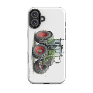 The Tractor Mugs Store iPhone 16 Plus Fendt 930 Vario S4 Watercolor | Tough Case for iPhone® Quality Farmers Merch
