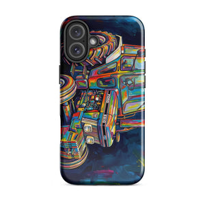 The Tractor Mugs Store iPhone 16 Plus Ford 6810 2WD | Splash Art Tough Case for iPhone® Quality Farmers Merch
