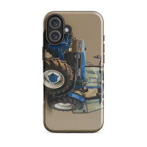 The Tractor Mugs Store iPhone 16 Plus Ford 7840 Oil-Painting | Tough Case for iPhone® Quality Farmers Merch