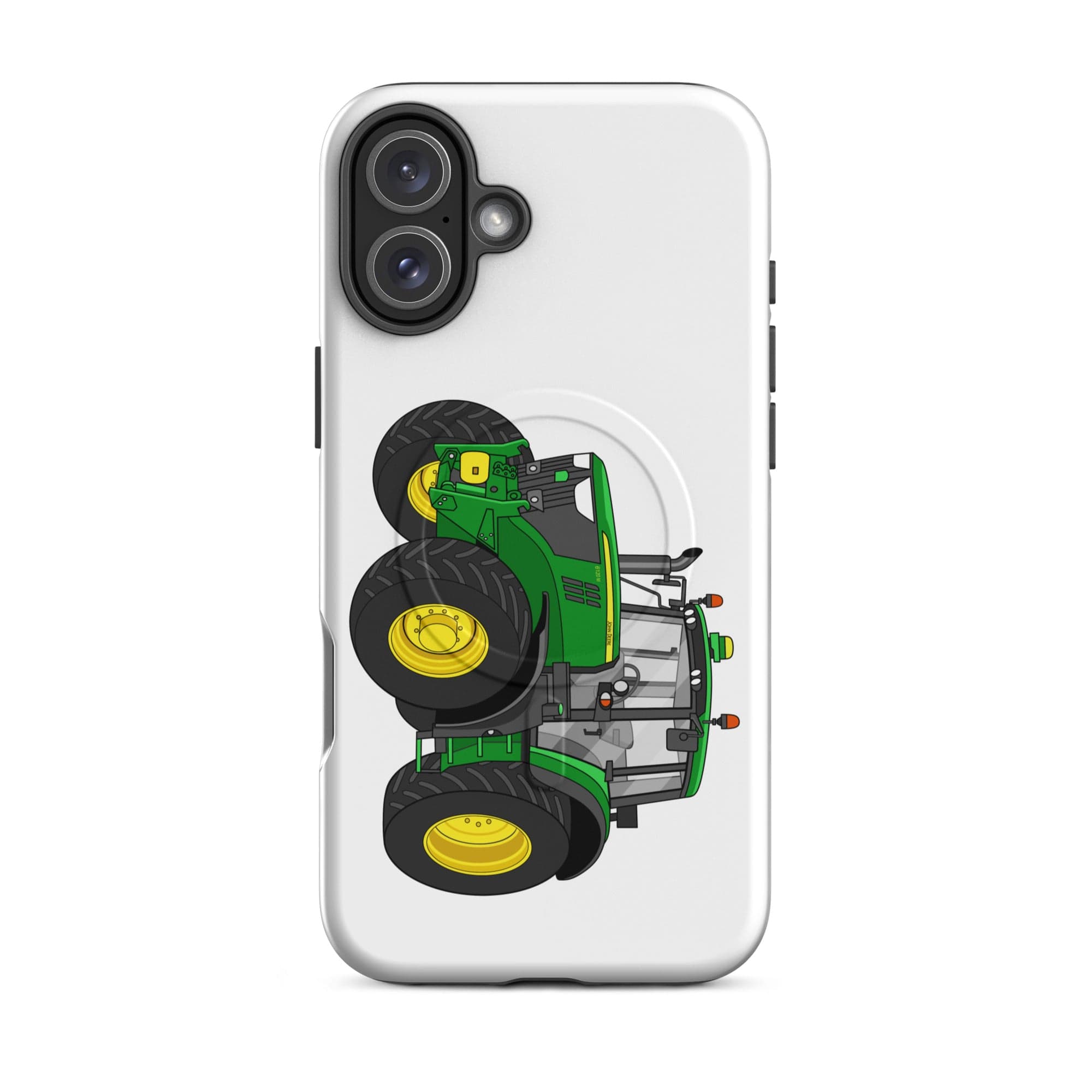 The Tractor Mugs Store iPhone 16 Plus John Deere 6120 M | MagSafe® tough case for iPhone® Quality Farmers Merch