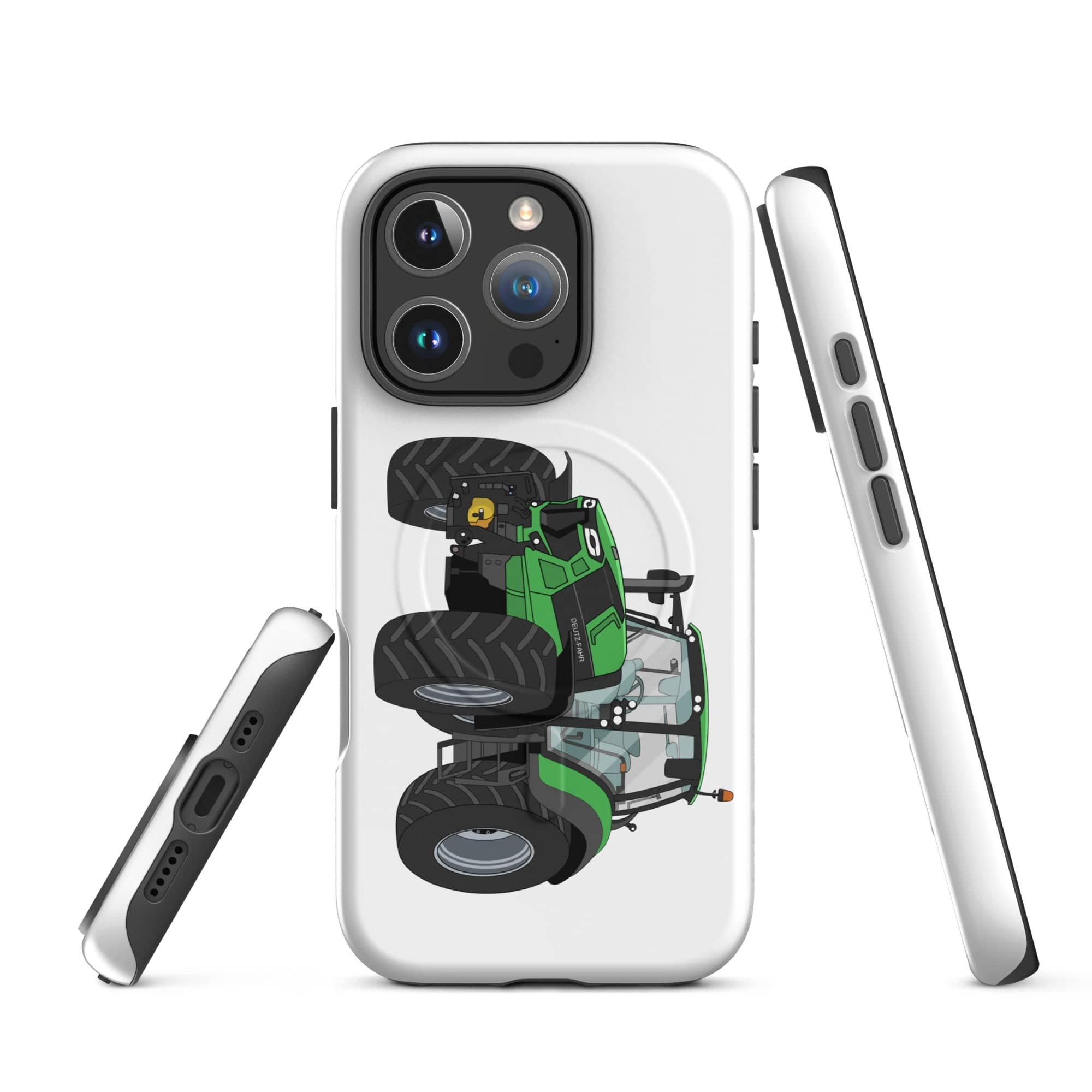 The Tractor Mugs Store iPhone 16 Pro Deutz - Fahr Agrotron 7250 Ttv | MagSafe® tough case for iPhone® Quality Farmers Merch