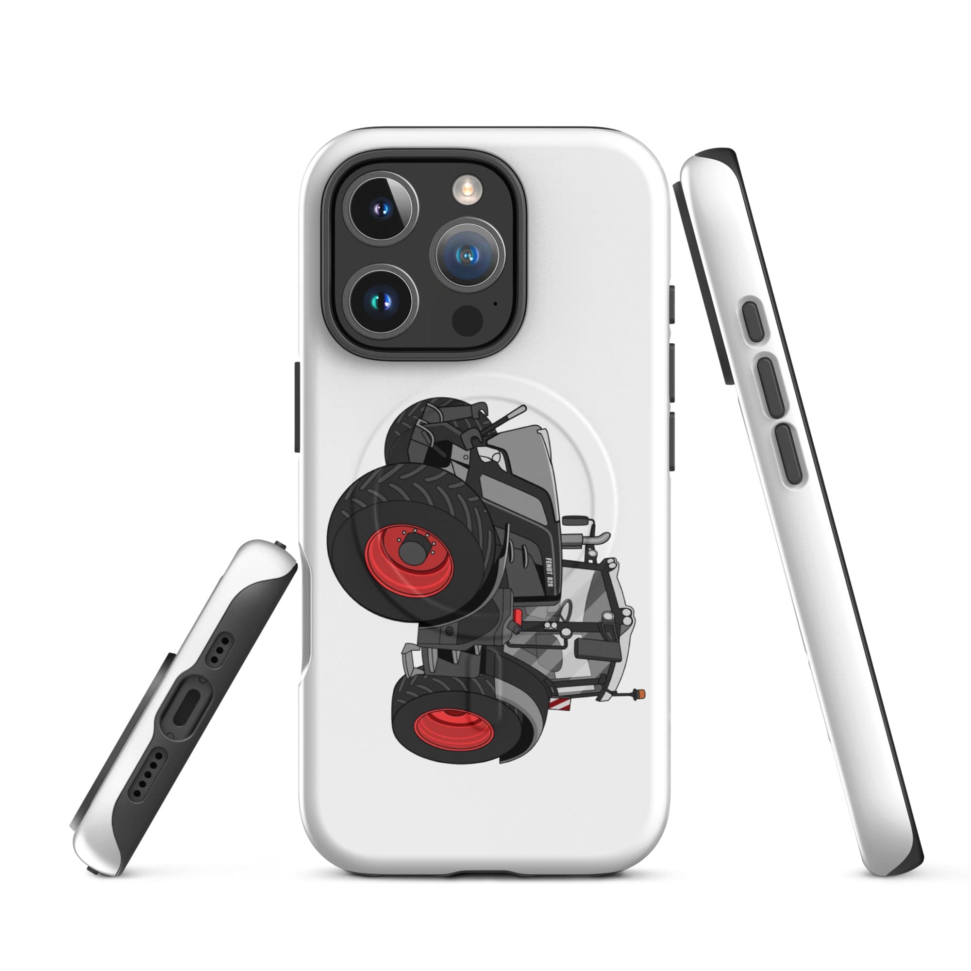 The Tractor Mugs Store iPhone 16 Pro Fendt 828 Profi Black Beauty | MagSafe® tough case for iPhone® Quality Farmers Merch