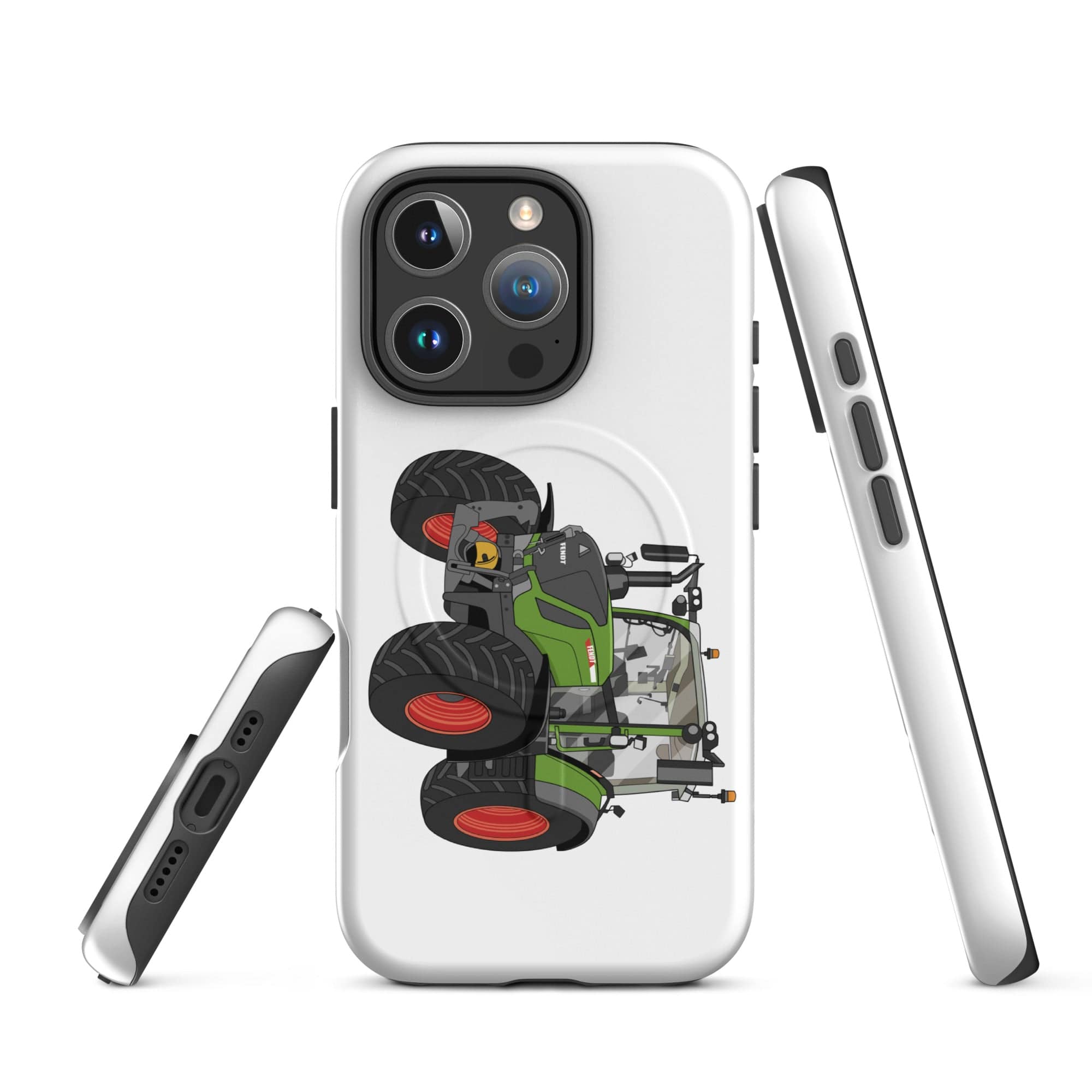 The Tractor Mugs Store iPhone 16 Pro Fendt Vario 313 | MagSafe® tough case for iPhone® Quality Farmers Merch