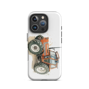 The Tractor Mugs Store iPhone 16 Pro FIAT 110-90 DT Watercolor | Tough Case for iPhone® Quality Farmers Merch