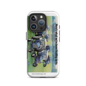 The Tractor Mugs Store iPhone 16 Pro Ford '000 Series Advert | Tough Case for iPhone® Quality Farmers Merch