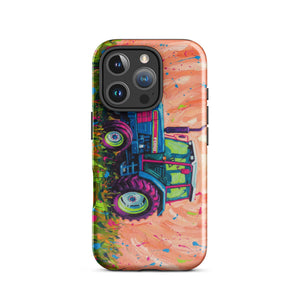 The Tractor Mugs Store iPhone 16 Pro Ford 6640 Splash Art | Tough Case for iPhone® Quality Farmers Merch