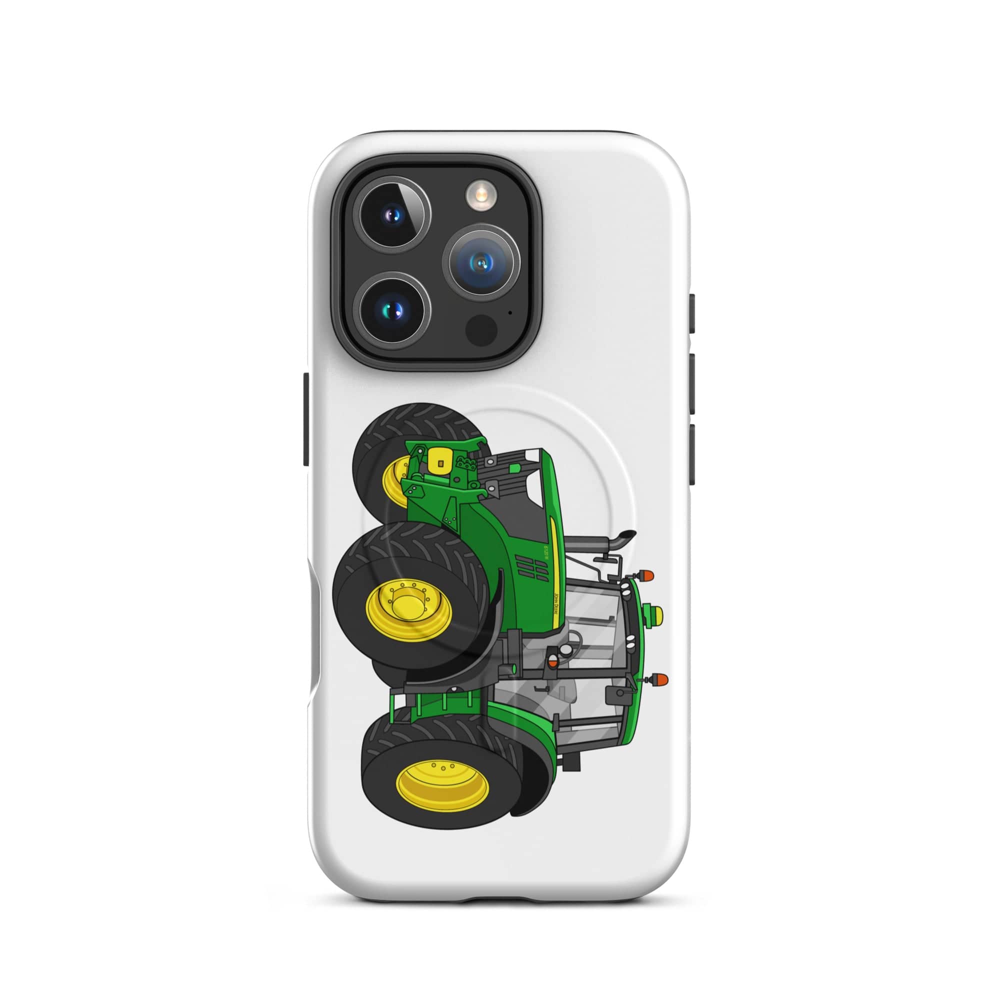 The Tractor Mugs Store iPhone 16 Pro John Deere 6120 M | MagSafe® tough case for iPhone® Quality Farmers Merch