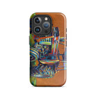 The Tractor Mugs Store iPhone 16 Pro Massey Ferguson 168 | Splash Art Tough Case for iPhone® Quality Farmers Merch