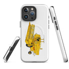 The Tractor Mugs Store iPhone 16 Pro Max Clayson 8060 Combine Harvester | MagSafe® tough case for iPhone® Quality Farmers Merch