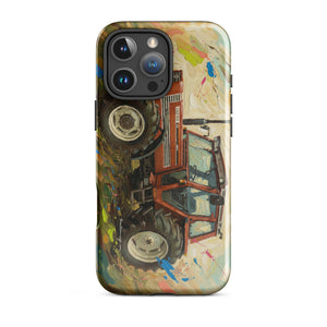 The Tractor Mugs Store iPhone 16 Pro Max FIAT 110-90 DT Splash Art | Tough Case for iPhone® Quality Farmers Merch
