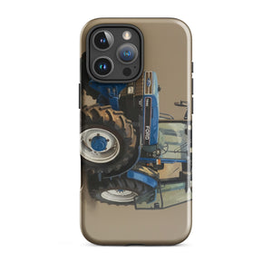 The Tractor Mugs Store iPhone 16 Pro Max Ford 7840 Oil-Painting | Tough Case for iPhone® Quality Farmers Merch