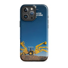 The Tractor Mugs Store iPhone 16 Pro Max JCB 3CX Sitemaster Advert (1988) | Tough Case for iPhone® Quality Farmers Merch