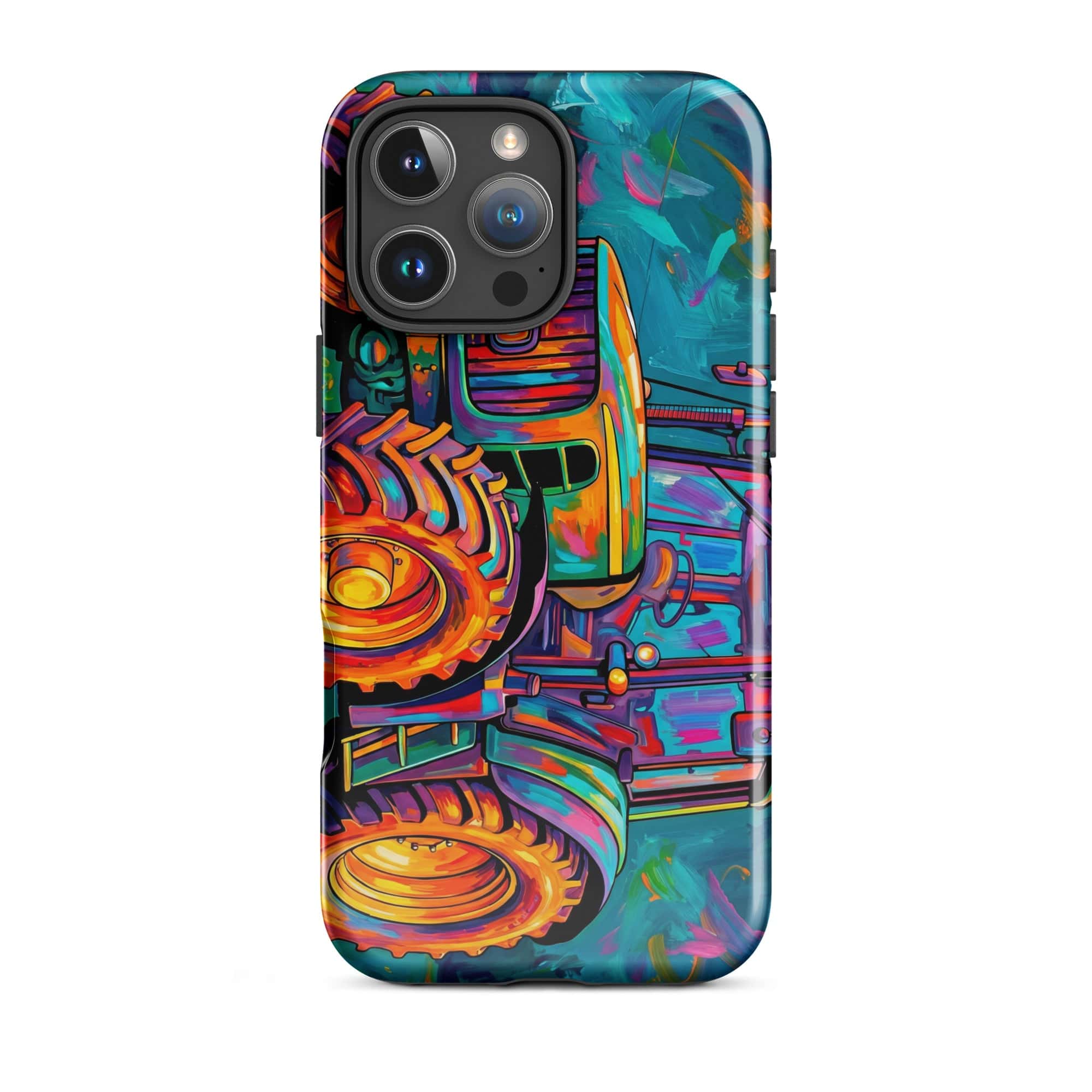 The Tractor Mugs Store iPhone 16 Pro Max John Deere 6930 | Splash Art Tough Case for iPhone® Quality Farmers Merch