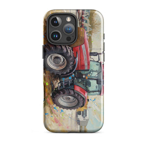 The Tractor Mugs Store iPhone 16 Pro Max McCormick MTX 150 Signature Edition Splash Art | Tough Case for iPhone® Quality Farmers Merch